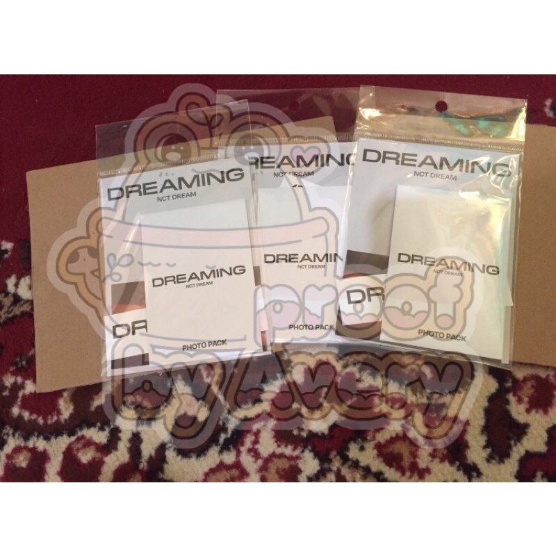 MD NCT DREAM Dreaming Photo + Luggage Sticker Set (sealed)