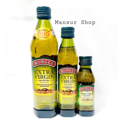 Minyak Zaitun Borges Extra Virgin Olive Oil 125ml