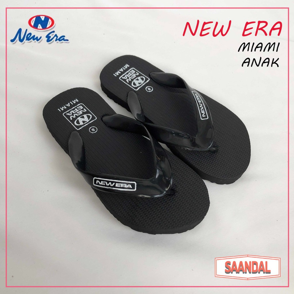 Sandal Jepit Anak New Era Miami TG Tanggung (bisa eceran)