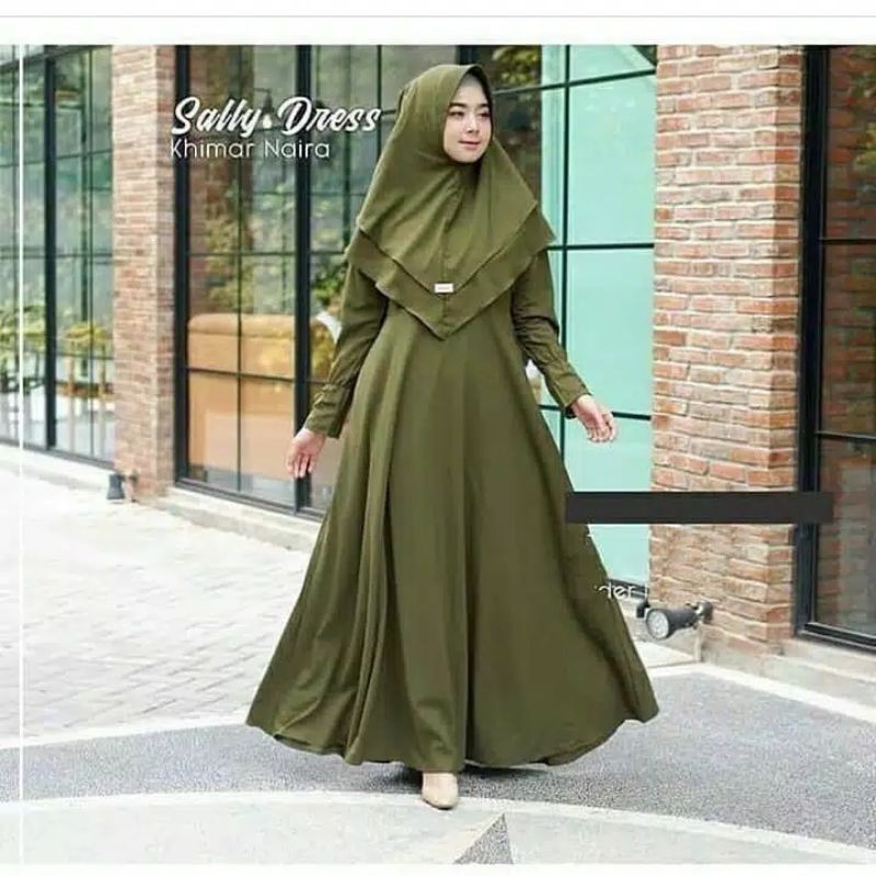 sally syari set khimar // malala syari // mayra syari