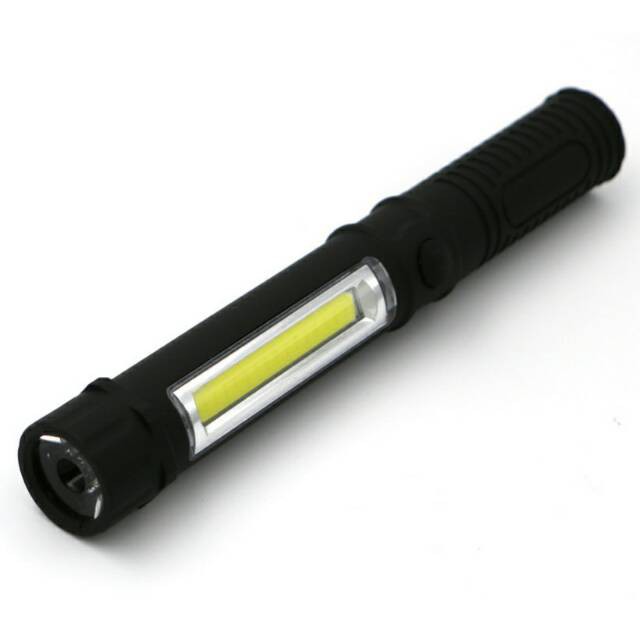 TaffLED Senter LED Magnet COB 250 Lumens BC12 Black Grab Medan