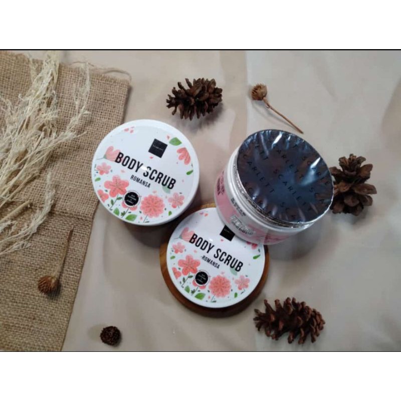 Body scrub scarlet