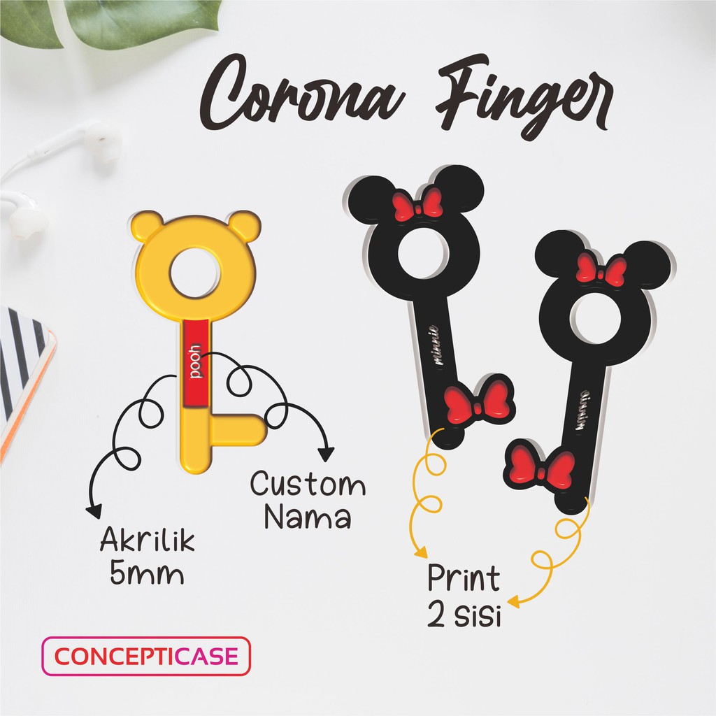 Corona Finger Mickey Cofing Finger Extension