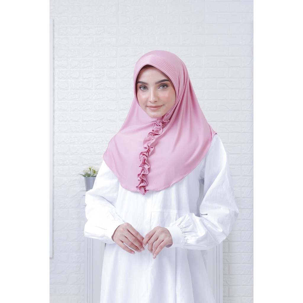 HIJAB INSTANT DEWASA ALEA / JILBAB INSTAN MURAH / JILBAB BERGO JERSEY UNTUK SEHARI-HARI / JILBAB LANGSUNG PAKAI