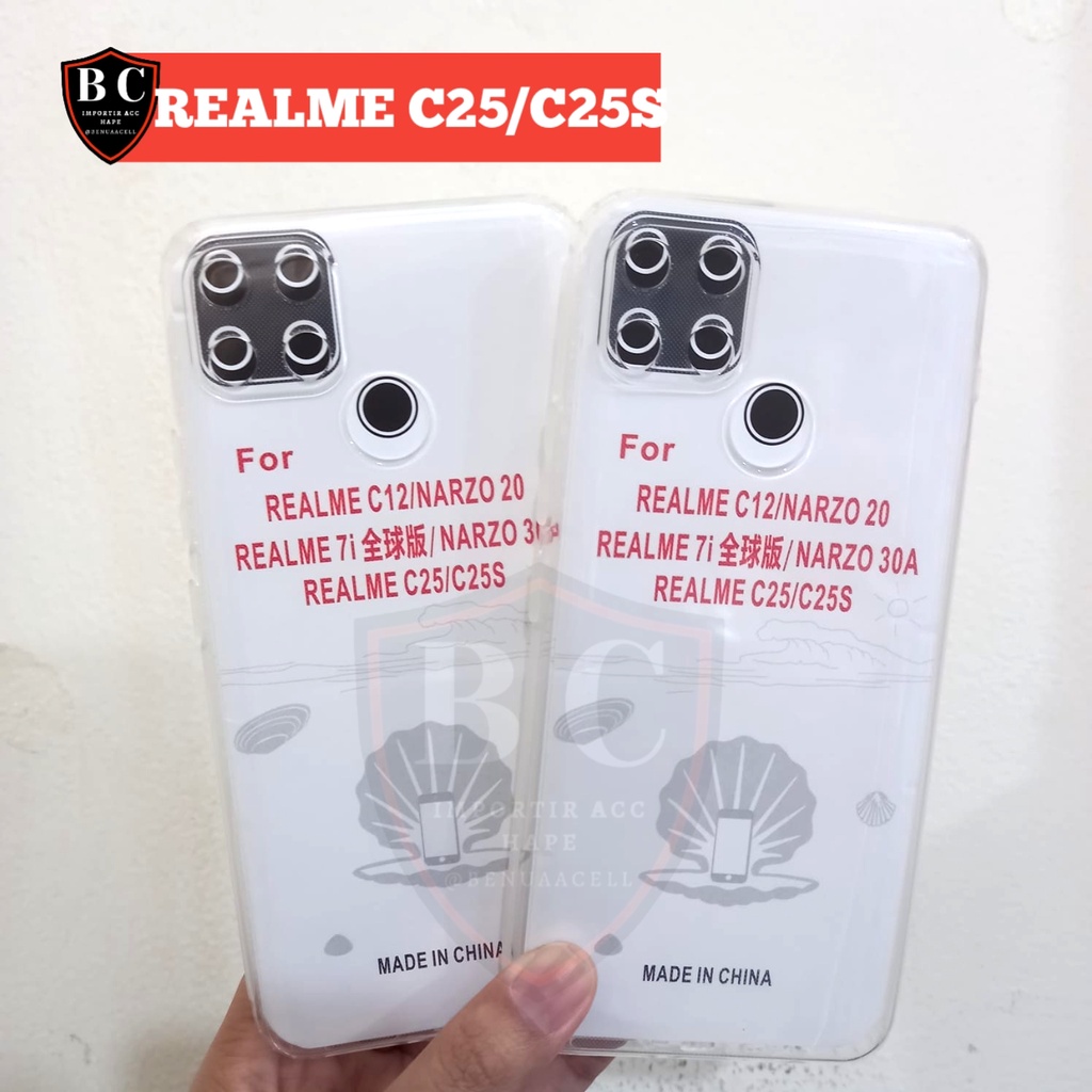 CASE REALME C25 C25S - SOFTCASE CLEAR HD PREMIUM REALME C25 C25S