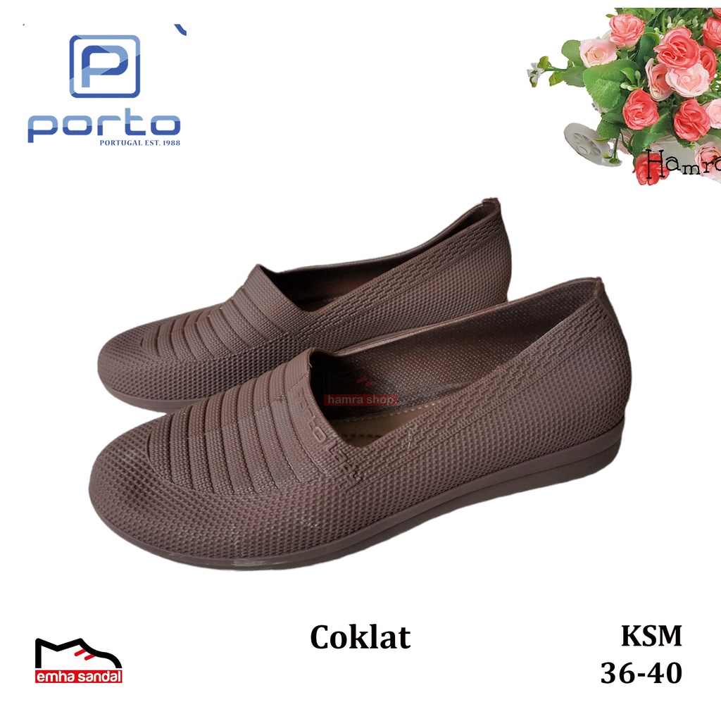 Porto KSM-Sepatu Slip on Wanita dan Remaja Perempuan 36-40