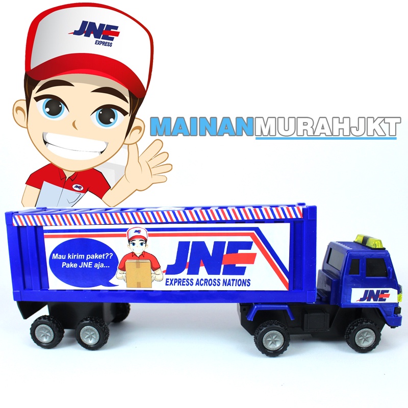 MAINANKEI MURAH ANAK TRCUK EXPEDISI BESAR ADVENTURE FORCE MOBIL MOBILAN BOX TRUCK KONTAINER PENGANTAR PAKET