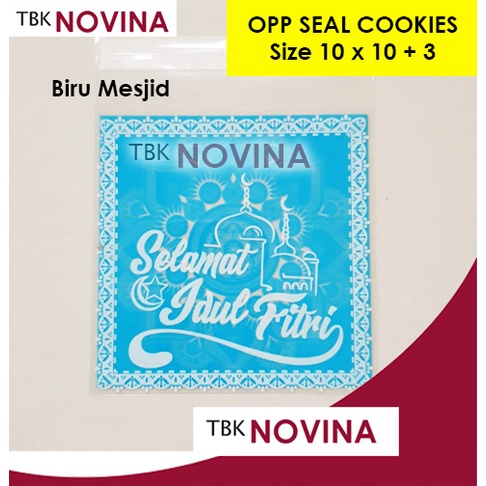 [10 PCS]  OPP PLASTIK LEBARAN COOKIES BAG / KANTONG PLASTIK OPP SEAL COOKIES BISKUIT / PLASTIK OPP