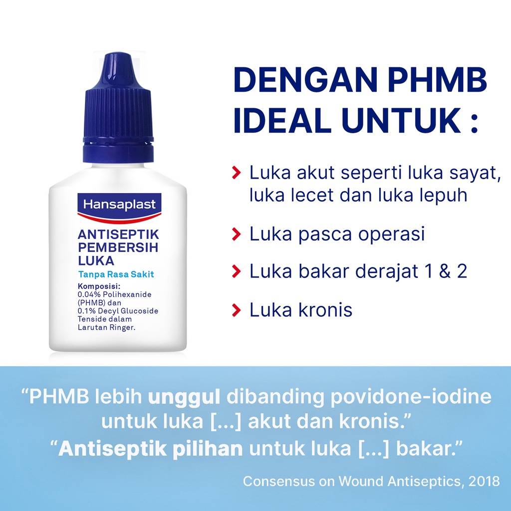 BELI 3 GRATIS 1 Hansaplast Antiseptik Tetes - Pembersih Luka Tanpa Rasa Perih