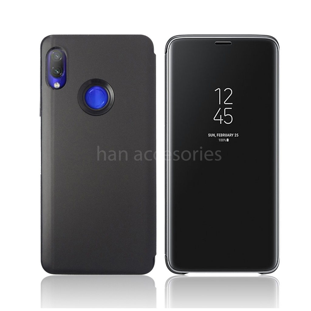 Clear View Standing Cover Xiaomi Redmi 7/Note 7 Hight Quality Copy | Flip Cover