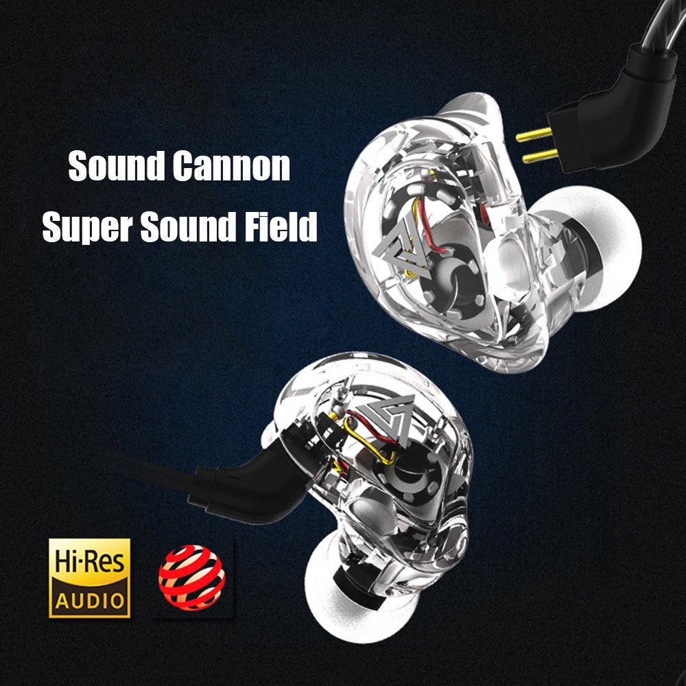 QKZ VK1 QKZ-VK1 Knowledge Zenith Quality 4DD Driver Earphone Hifi