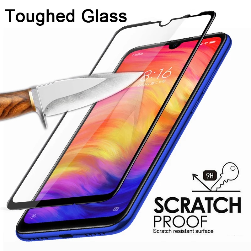 PROMO Tempered Glass XIAOMI Redmi Note 7 / note 7 Pro, Redmi note 8 / 8 Pro NEW TG Layar FULL COVER