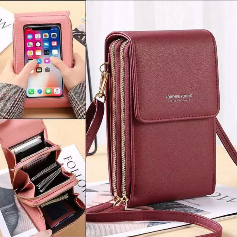 Tas Selempang Wanita Tas Dompet Hp Model Katie n Beryl