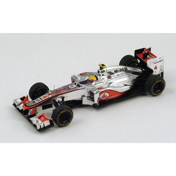 Diecast Mobil Spark 1/43 McLaren MP4-27 Lewis Hamilton Winner Monaco GP 2012