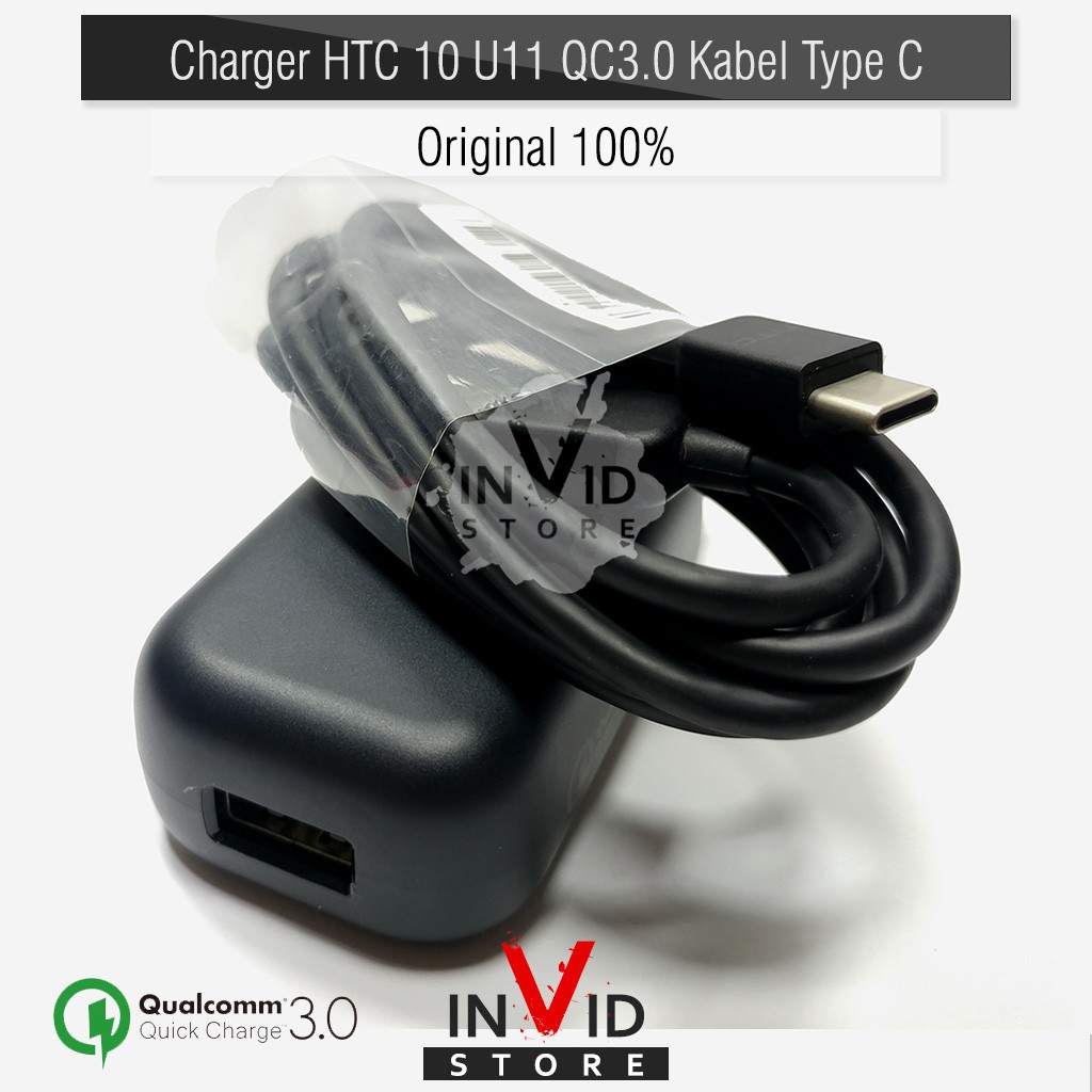 Charger HTC 10 U11 QC3
