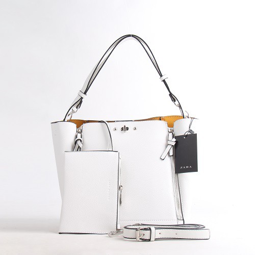 TAS BRANDED ORIGINAL 100% ZARA BUCKET SELEMPANG SLINGBAG CEWEK WANITA FASHION JAKARTA IMPOR