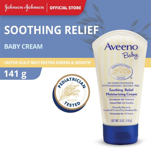 Aveeno Baby Soothing Relief Moisturizing Cream - 141 gr