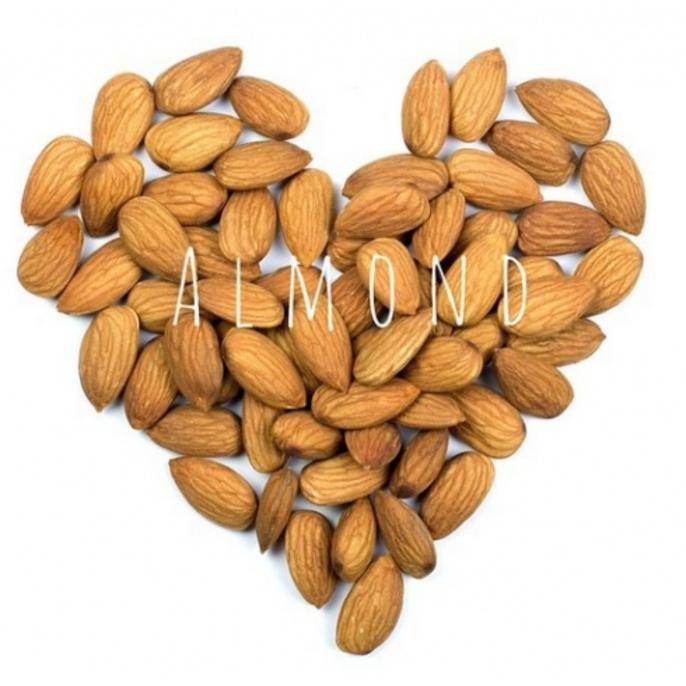 

Terfavorit Kacang Almond Oven Kulit Ari 1000 gr (Premium Quality)