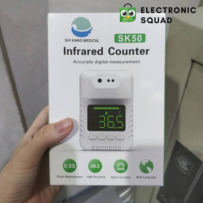 Termometer Dinding Sk50 Infrared Counter Thermometer + No Tripod Floribundashop