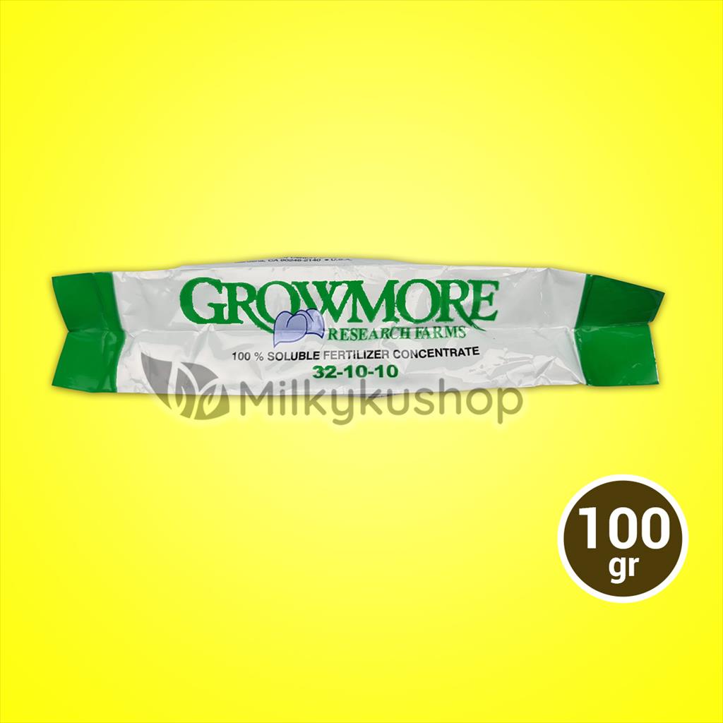 PUPUK GROWMORE 32 10 10 KEMASAN PABRIK 100 GRAM NPK DAUN