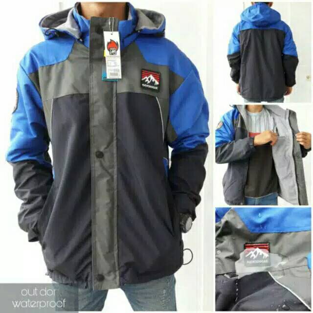 Jaket gunung outdoor waterproof kicksoogar