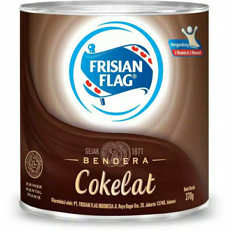 

FRISIAN FLAG BENDERA COKLAT KALENG 370GG