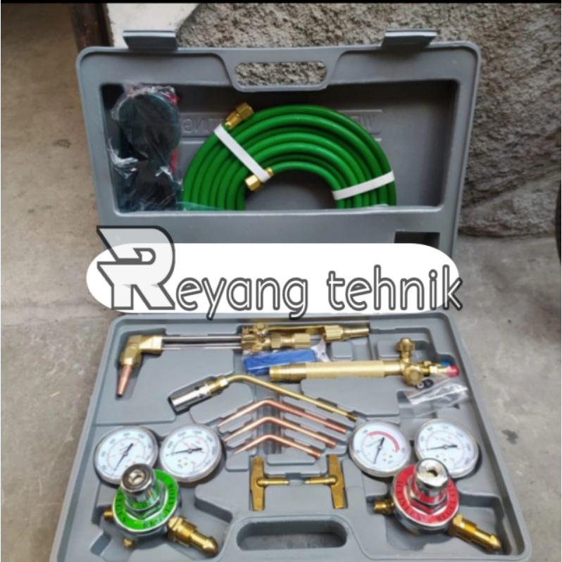 Perlengkapan Las Acetylene Oksigen Welding & Cutting Set Paket Lengkap