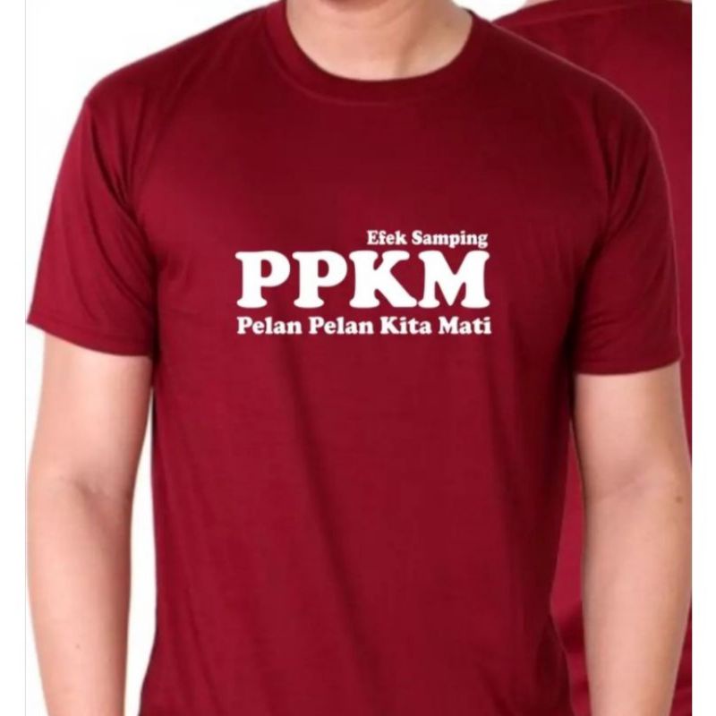 kaos distro kaos efek ppkm