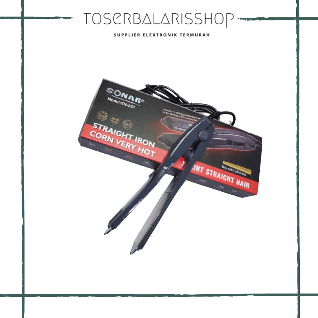 CATOK SONAR SN-837 / CATOK 2IN1 PELURUS RAMBUT