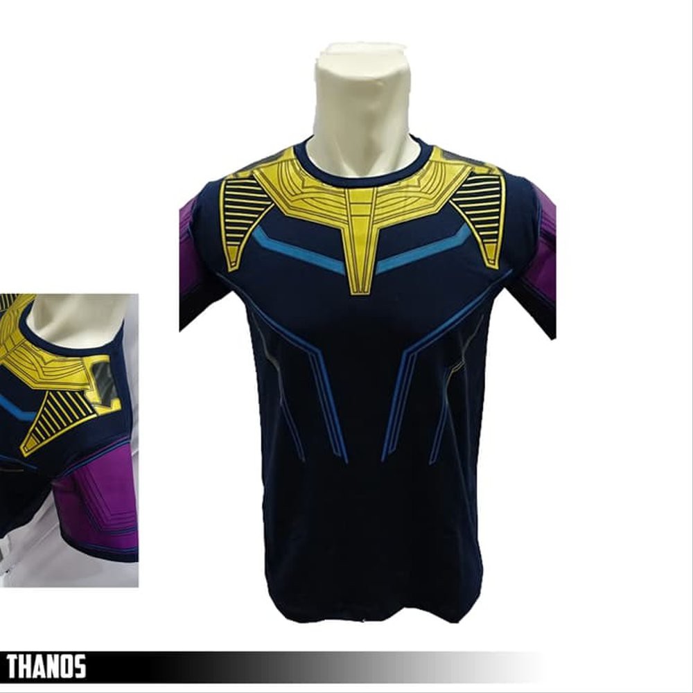 Langsung Order Baju Kaos Thanos Avengers and Game Glow in the dark Terlaris