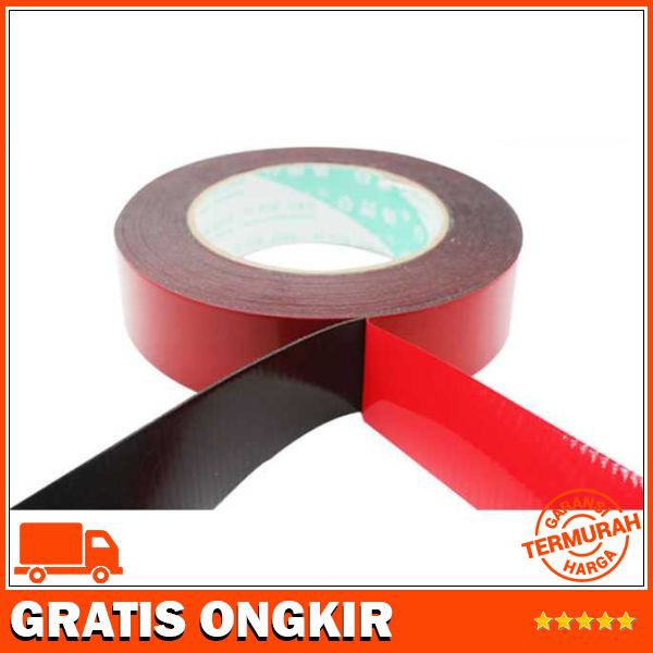 

SXBFT Lakban Double Tape 3M Foam Serba Guna Size 10m