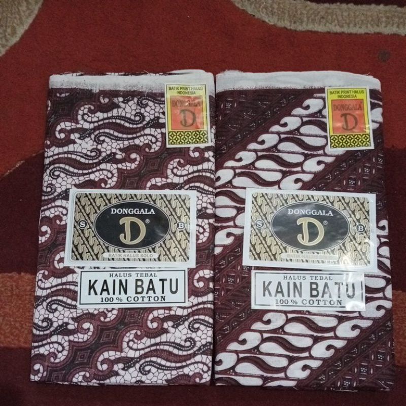 KAIN BATIK PANJANG CAP DONGGALA/45  UKURAN +/- 200 X 100 CM-KAIN BATU KUALITAS EKSPOR