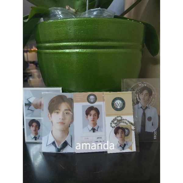 ID CARD B2S BACK TO SCHOOL 2021 NCT WAYV LUCAS XIAOJUN
