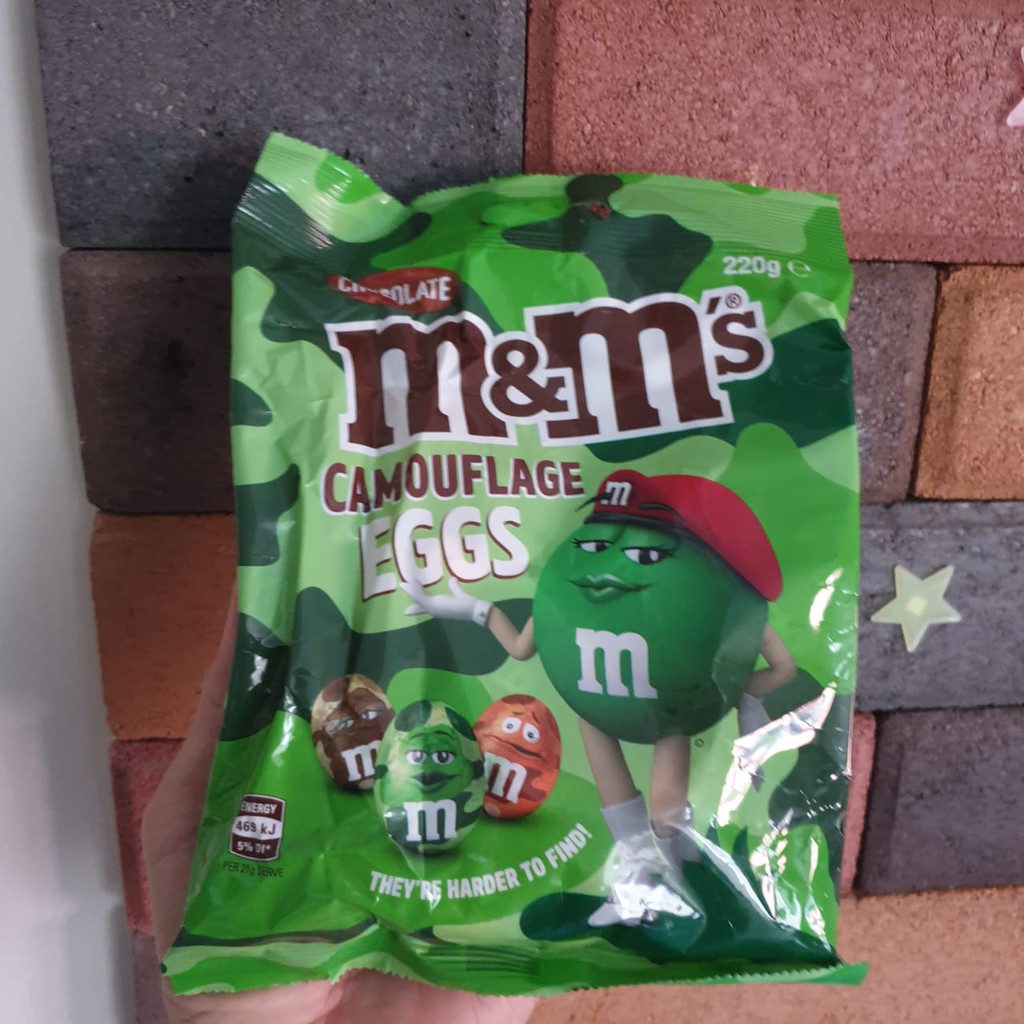 

M&Ms Camouflage Eggs