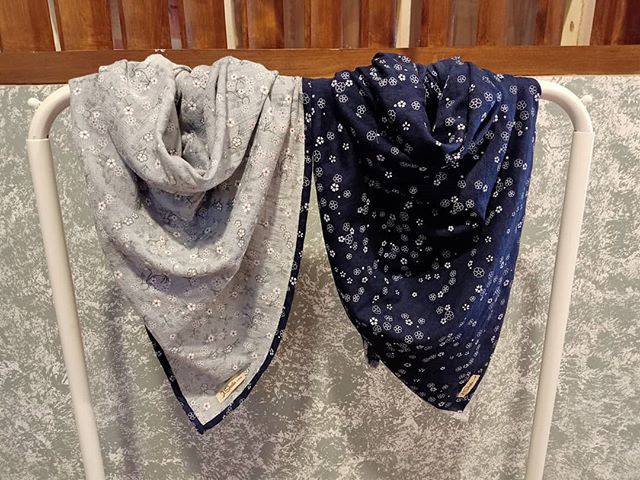 hijab segi empat motif cotton drop shafa spf series