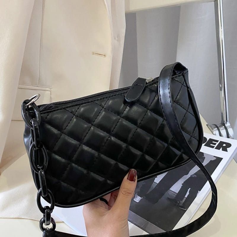 SHOULDER BAG TAS SELEMPANG WANITA RANTAI KOMBINASI