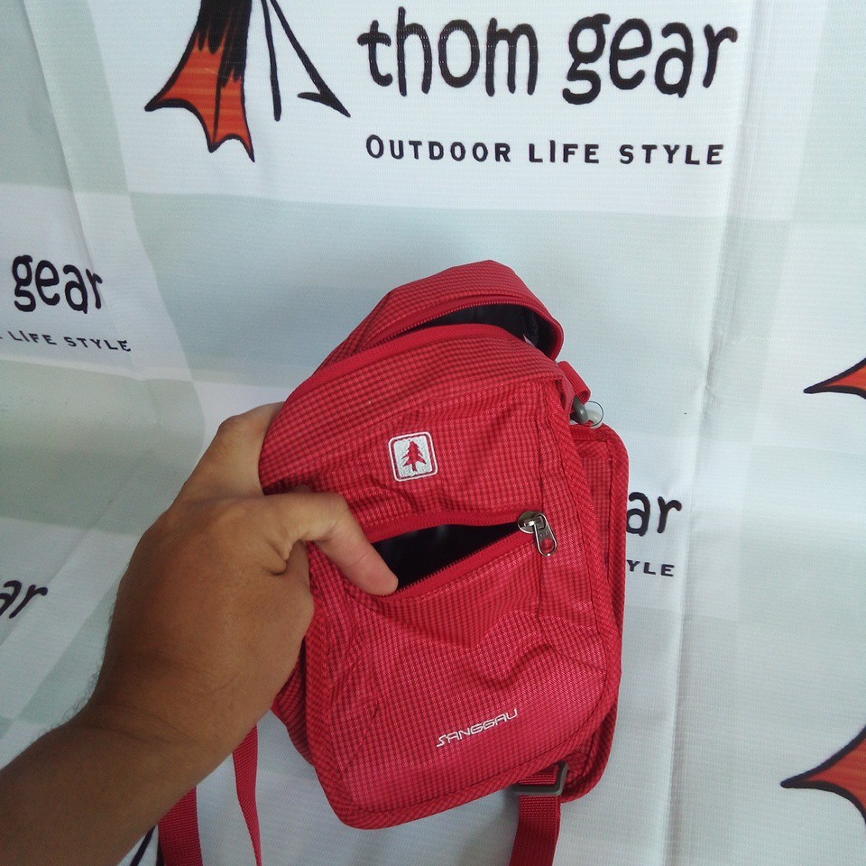 Tas Selempang Pria Wanita Consina Sanggau Merah Biru Abu Thomgear Toko Outdoor Probolinggo