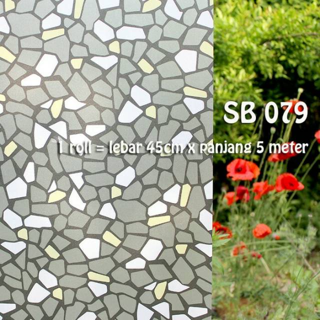 Wallpaper sticker kaca batu bata wallp.kaca rumah wallpr kaca kantor wallp.kaca terlaris wallp murah