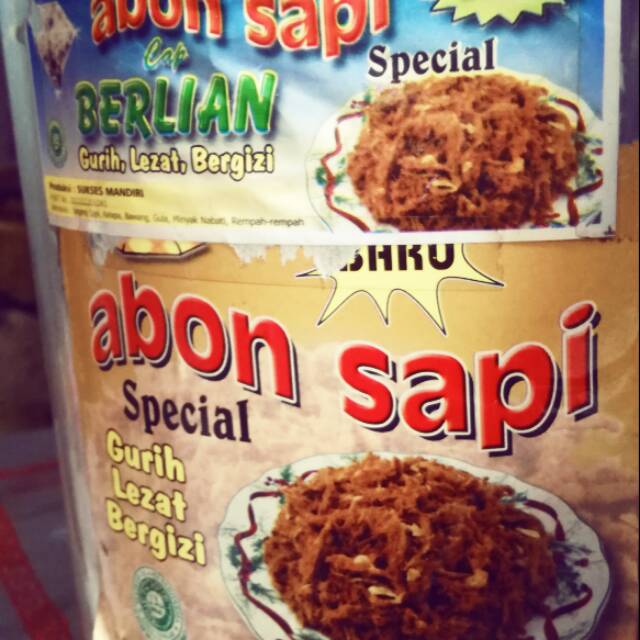 

Abon sapi cap berlian 250 gr