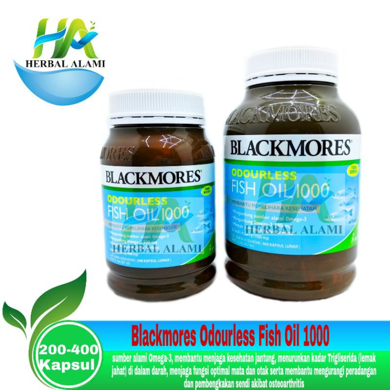 Blackmores Odourless Fish Oil 100mg