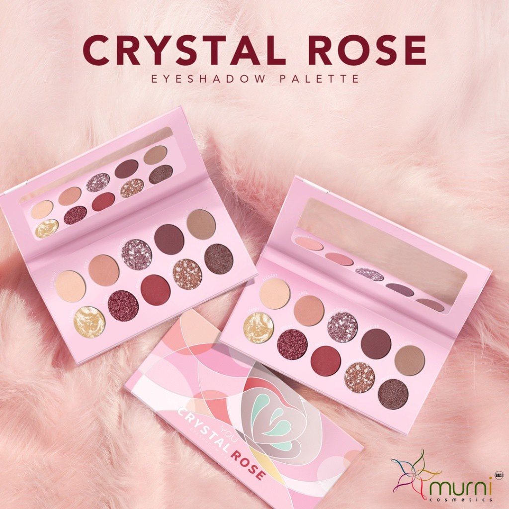 YOU CRYSTAL ROSE EYESHADOW PALETTE