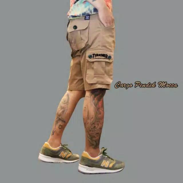 YANG LAGI HITS Celana Cargo Pendek Pria Army Loreng Ufc YANG LAGI HITS Celana Cargo Pendek Pria Army Loreng Ufc