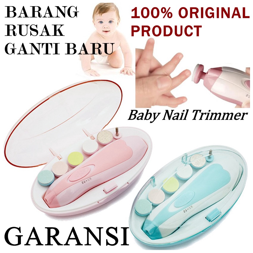 Gunting kuku bayi / gunting kuku bayi set / gunting kuku bayi elektrik / nail trimmer bayi / baby nail trimmer / pemotong kuku bayi elektrik F350