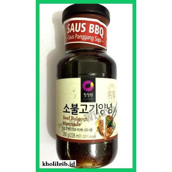 

gnidderdsaus- beef bulgogi marinade chung jung one -asliiiiii.