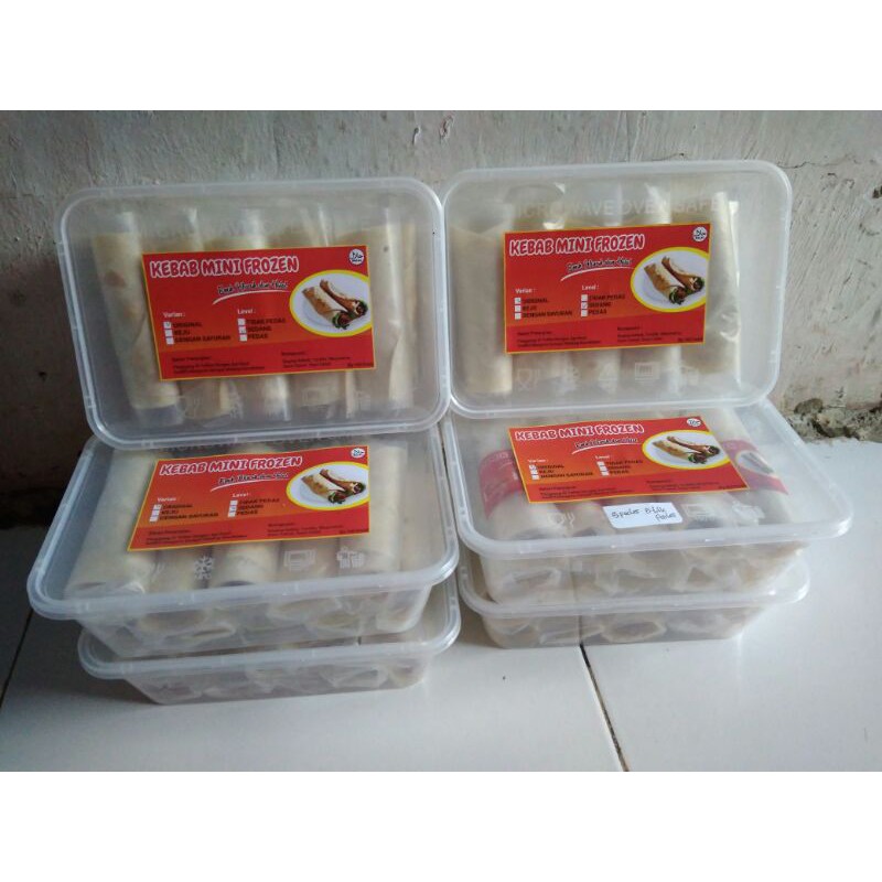 

kebab frozen mini isi 10