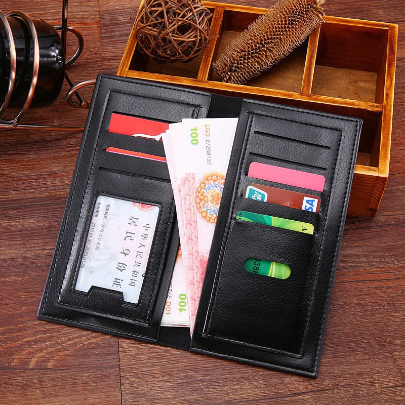 Highland Dompet kulit Pria Panjang Wallets Leather Long Kartu Kredit Import Murah TDP04