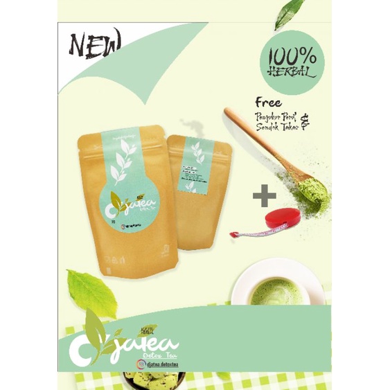 

teh detox pelangsing djatea detox tea teh hijau