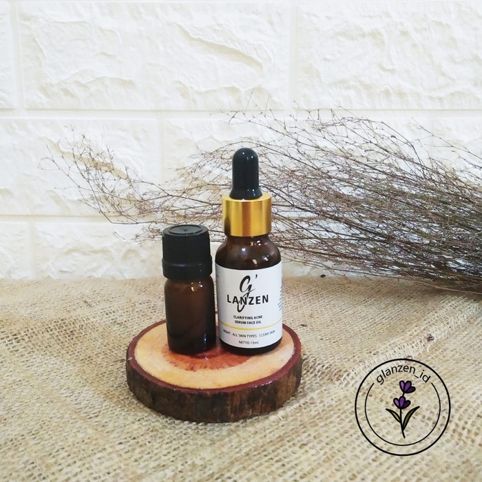 Glanzen Glowing Acne Face Oil with Tamanu OIl Berkualitas