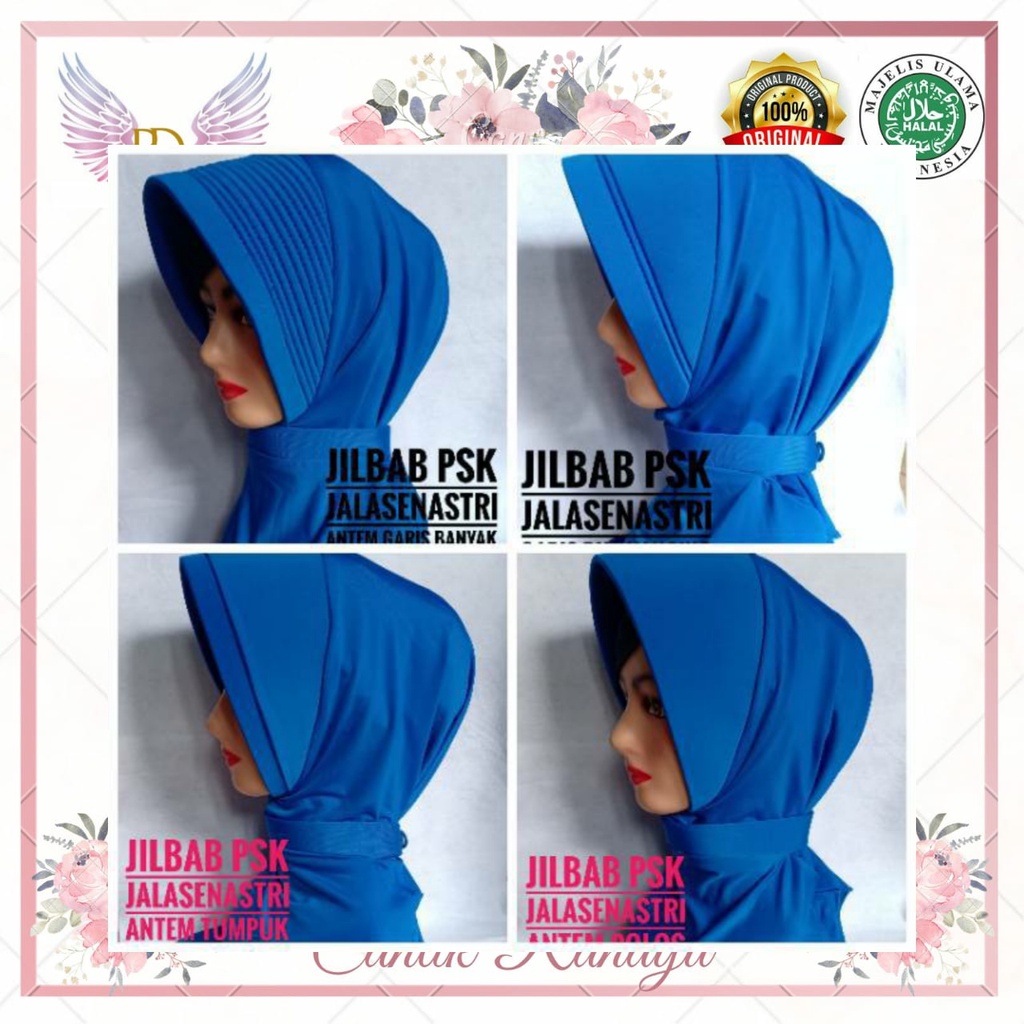 Jilbab Jalasenastri PSH / PSK Antem (Anti Tembem). Seragam Jalasenastri Persit