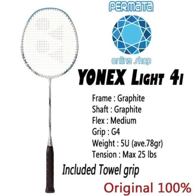BI9 SALE Raket Yonex Original Nanoray Light 4i SDWD